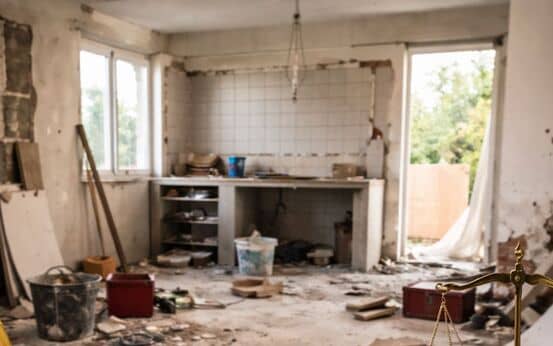 Defectos en una obra o reforma de vivienda mal ejecutada. LVQ Abogados Sevilla Defectos en una reforma de vivienda que pueden reclamarse legalmente. LVQ Abogados Sevilla